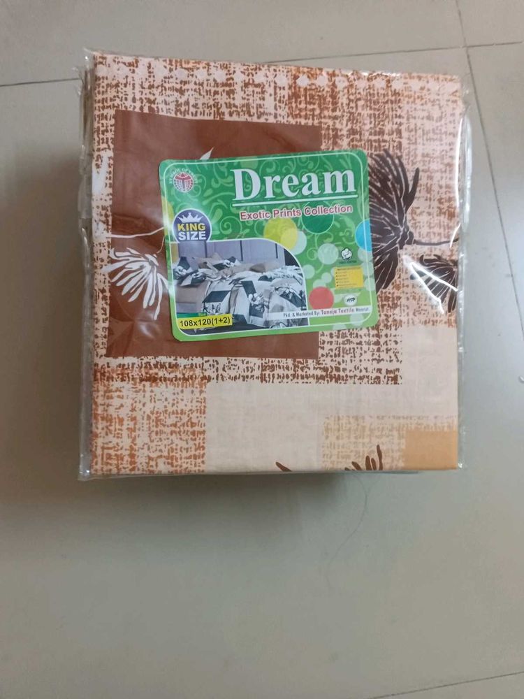 Dream Exotic Prints King Size Bed Sheet