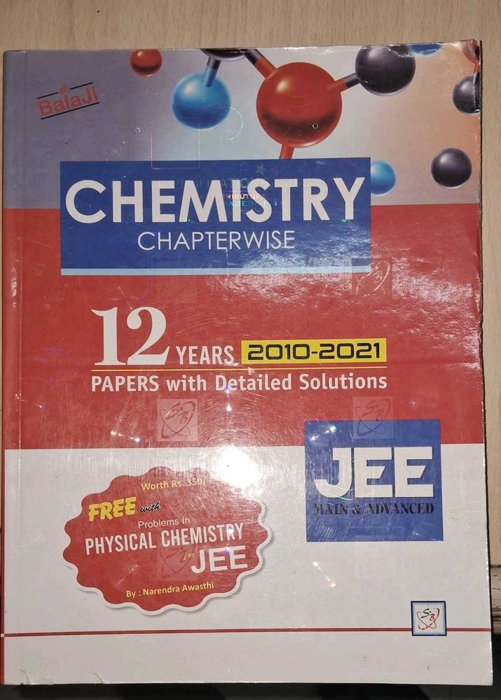 JEE Chemistry Chapterwise - 12 Years