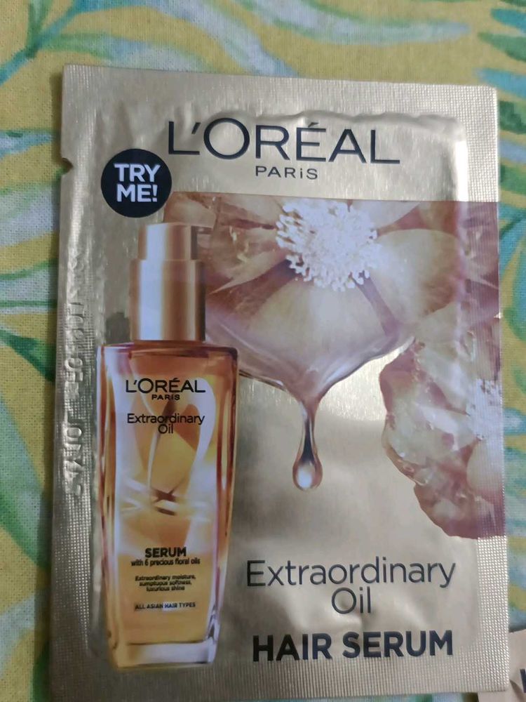 Loreal Hair Serum: Trial Packs 2 Ml X 4 Packets