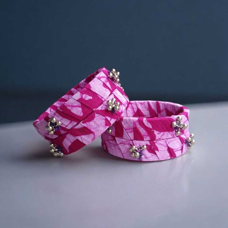 handmade fabrics bangles