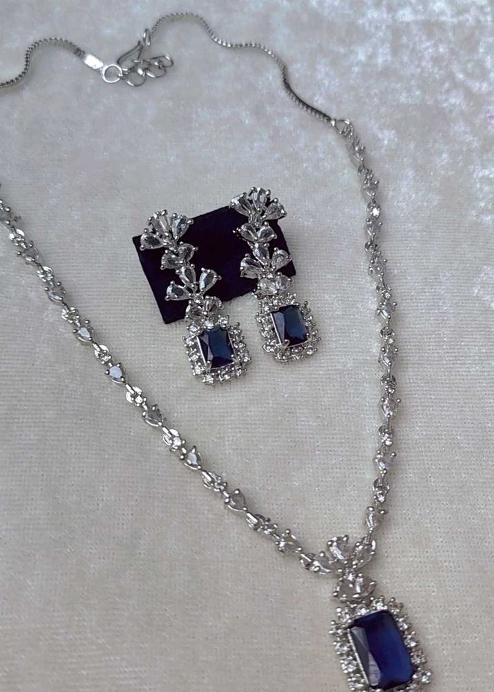 American Diamonds Studded Jewellery Set