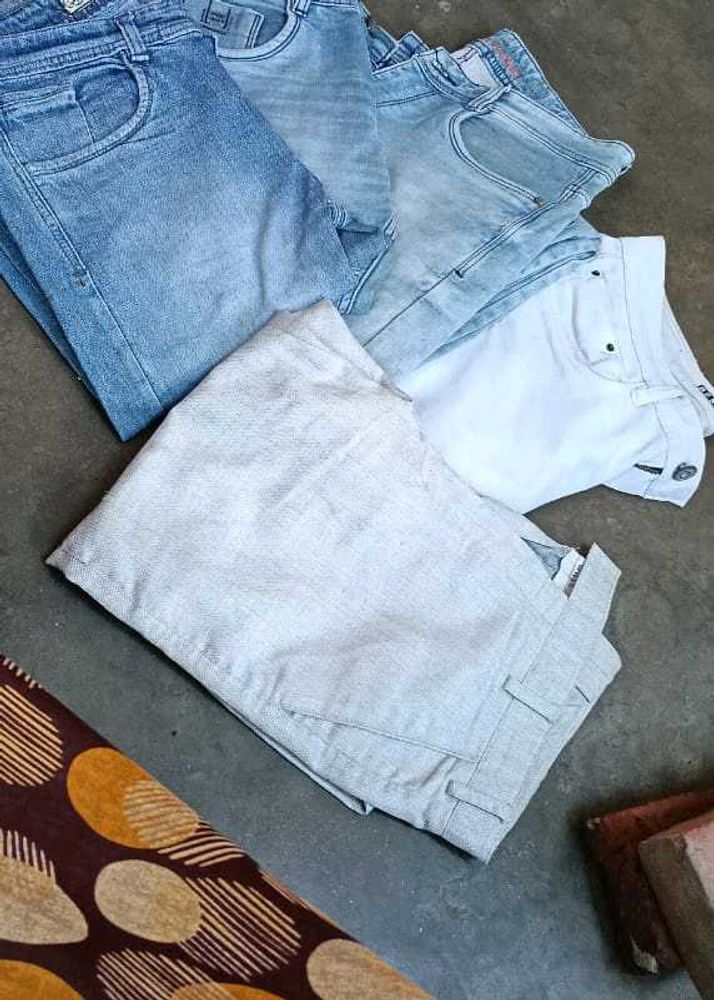 Combo Of 4jeans And 1pant