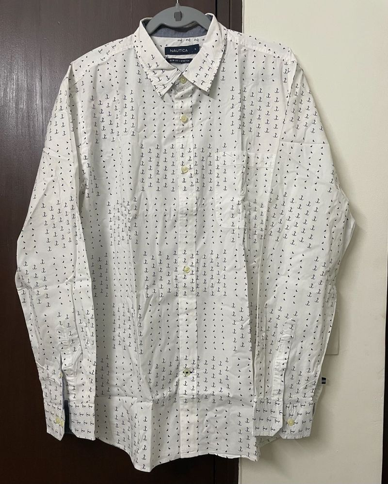 Nautica Anchor Print Shirt