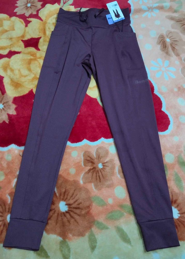 Bench Maroon Activewear Pants