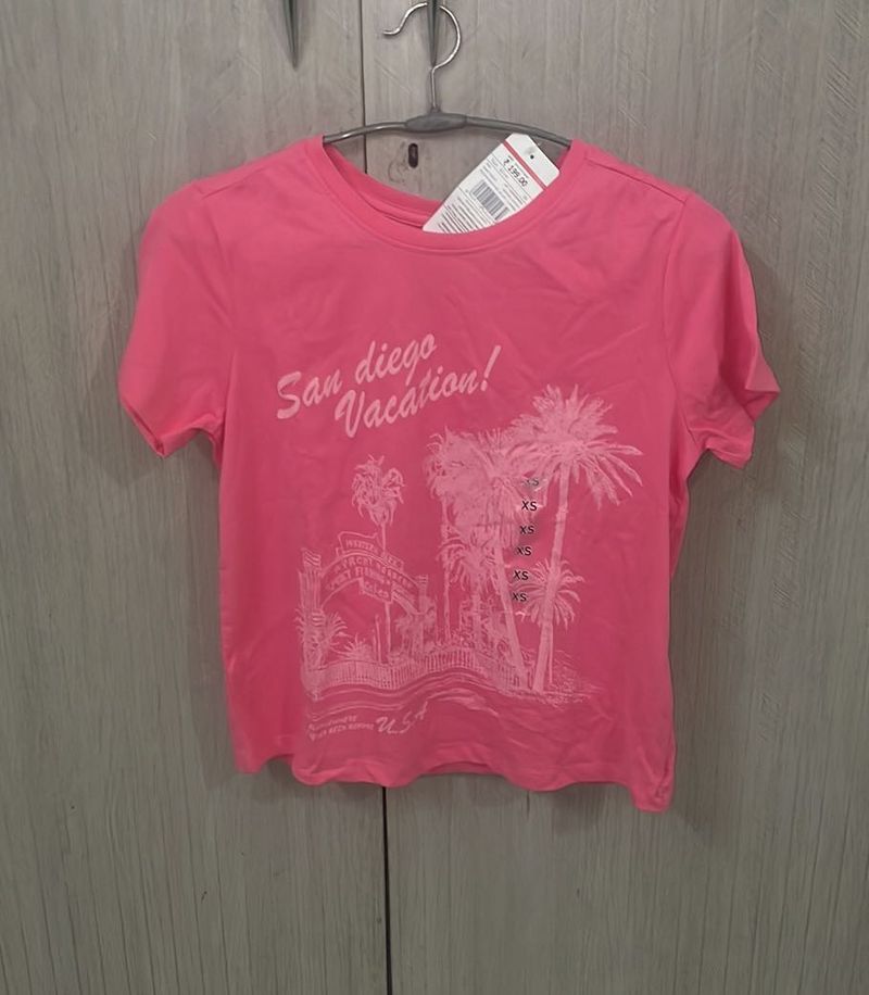 Pink San Diego Graphic Tee
