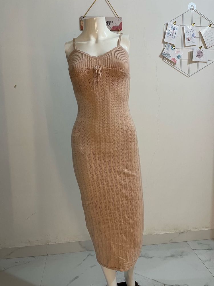 Elegant Bodycon Midi Dress