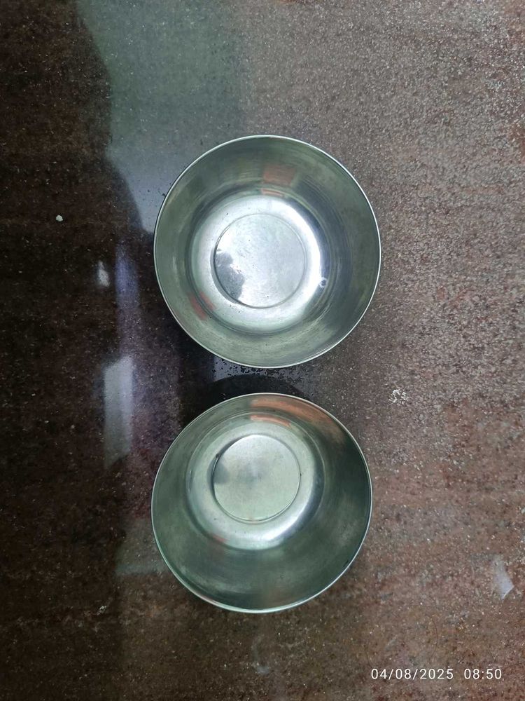 Steel Bowls (Set of 2)