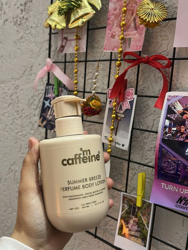 mCaffeine Summer Breeze Body Lotion