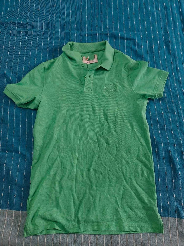 Green Polo T-Shirt