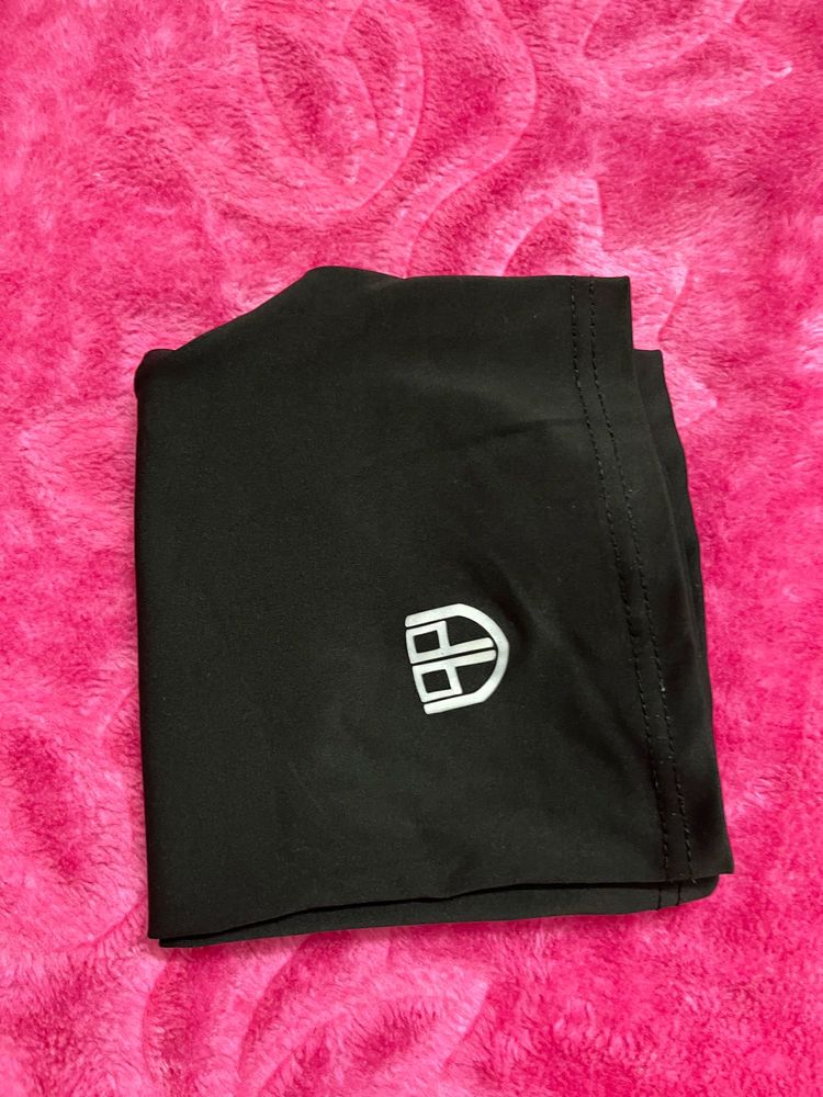 Black Shorts with Logo