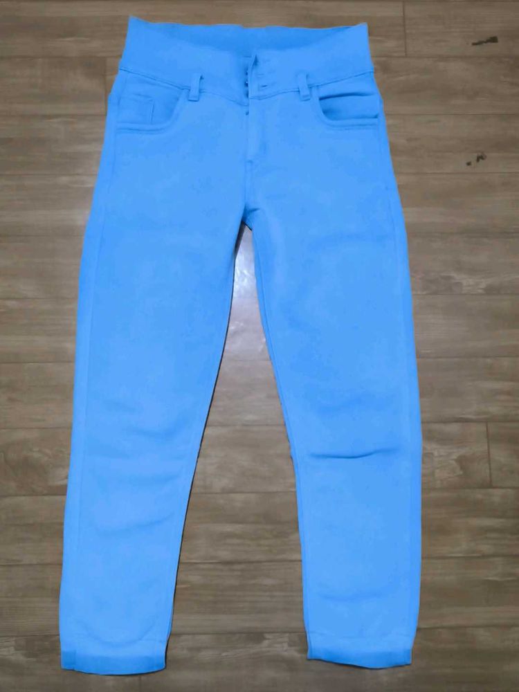 Sky Blue Skinny Jeans