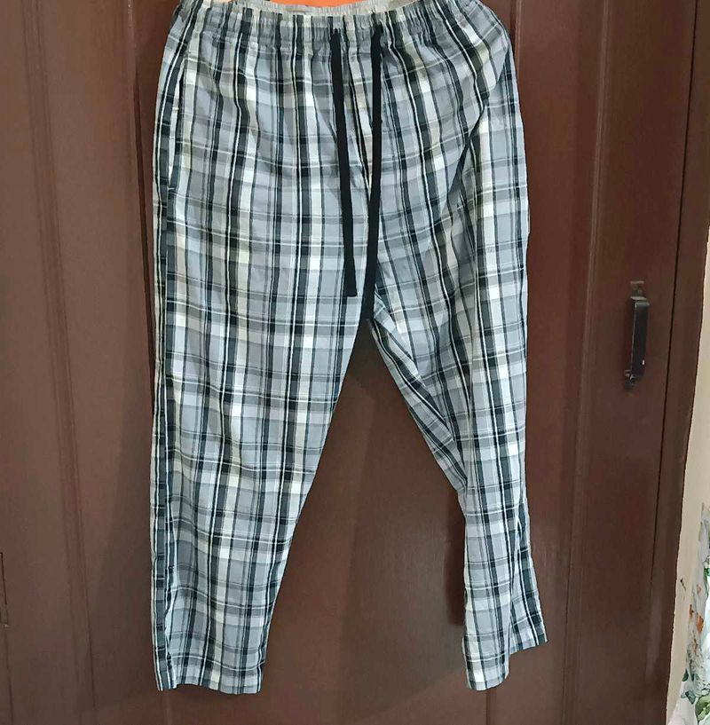 Grey And White Pajama