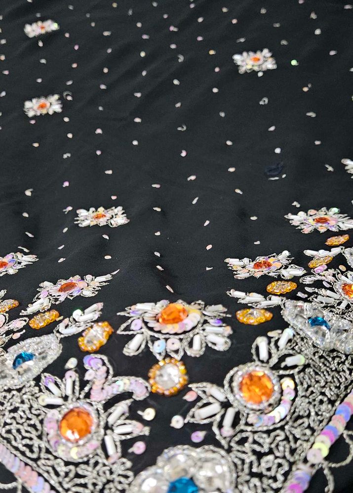 Very Beautiful Work Saree 🥻 ..💖..♥️