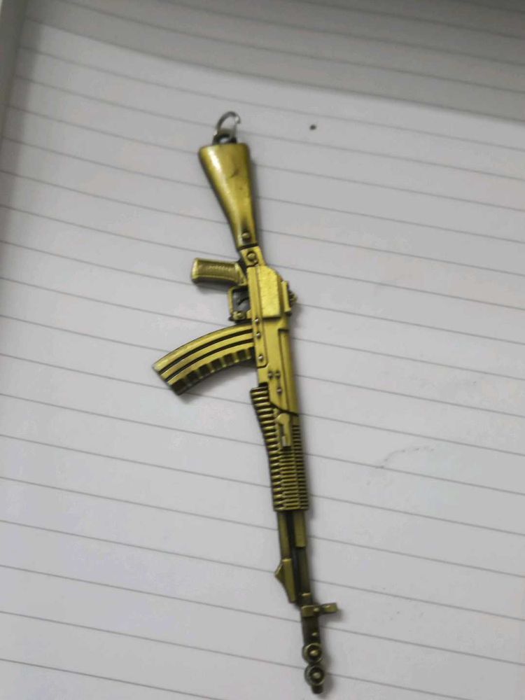 AK-47 Gun Keychain