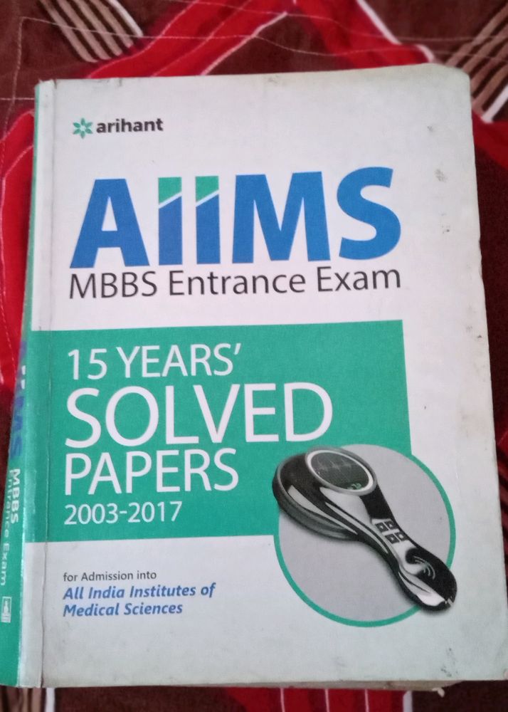 ARIHANT Previous Year AIIMS PAPER For NEET Exam