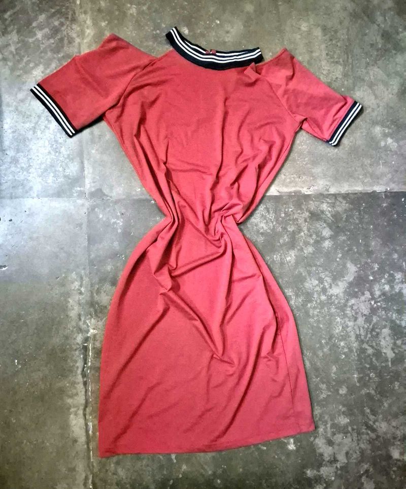 Cute Red Casual Dress