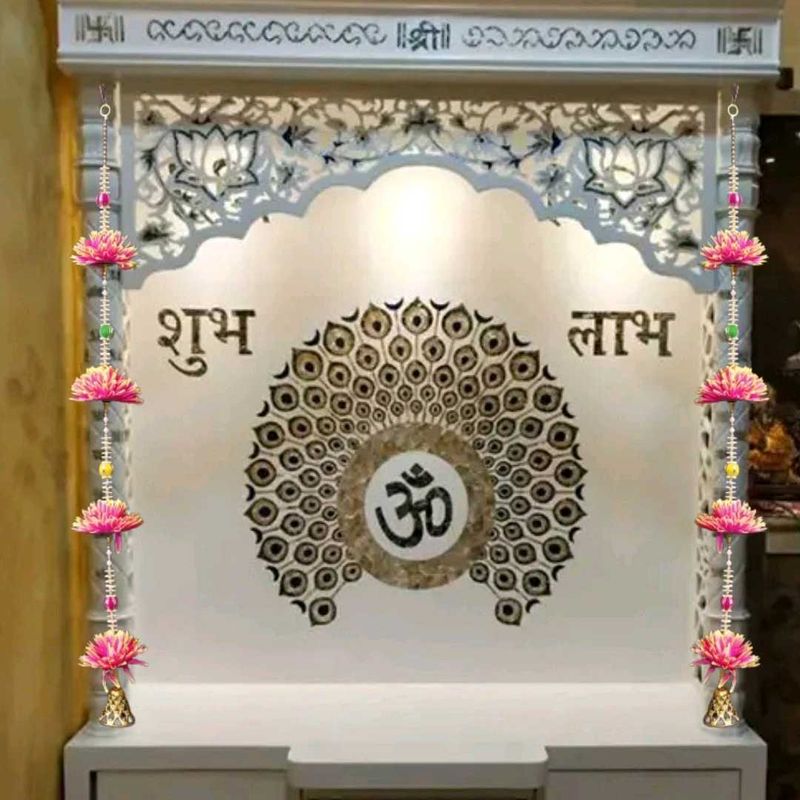 Elegant Floral Hanging Ornament For Doors, Temples