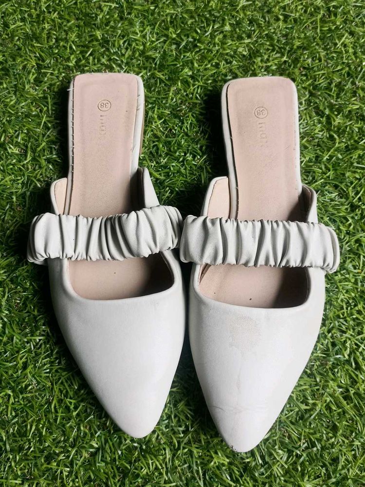 White Flats &amp; Sandals