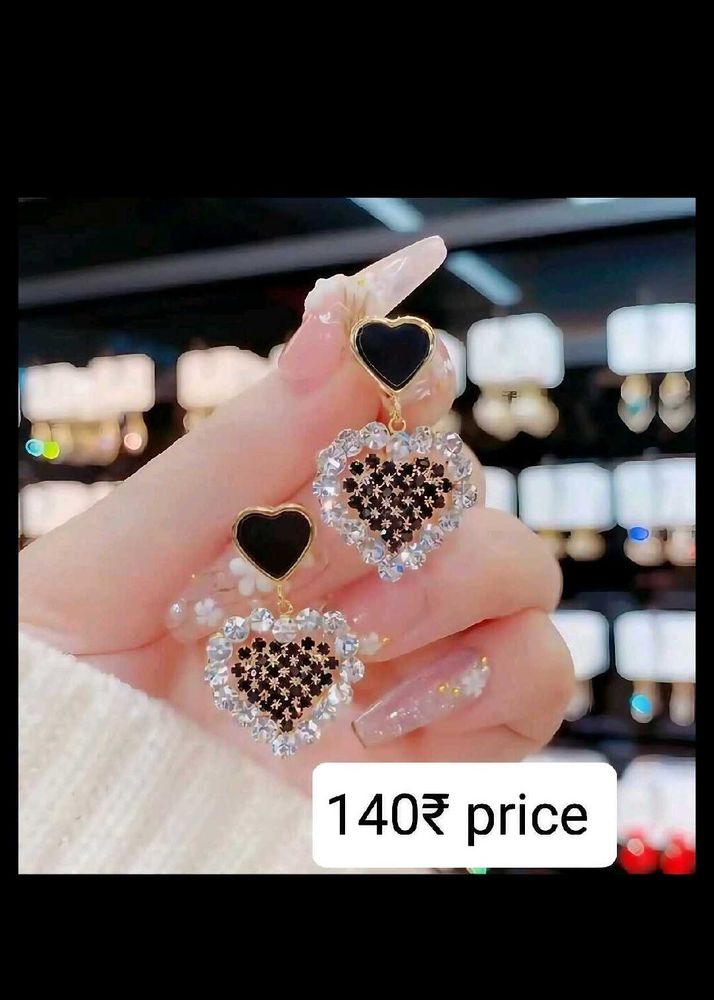 Heart Dangle Earrings