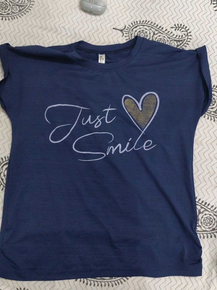 Cute Just Smile Tee