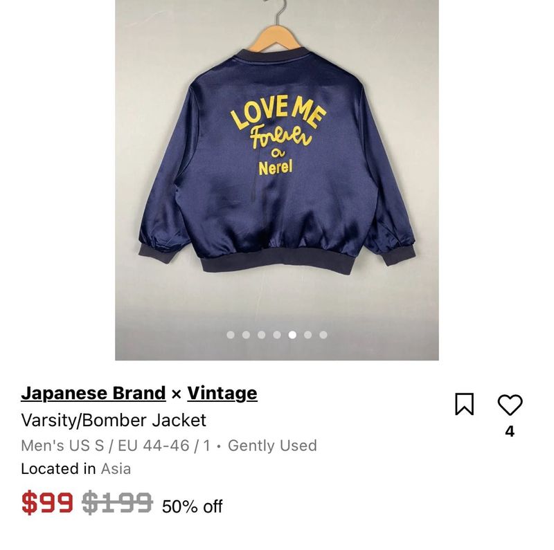 Vintage Japanese Bomber Jacket