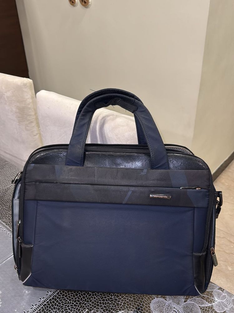 Blue Samsonite Laptop Bag