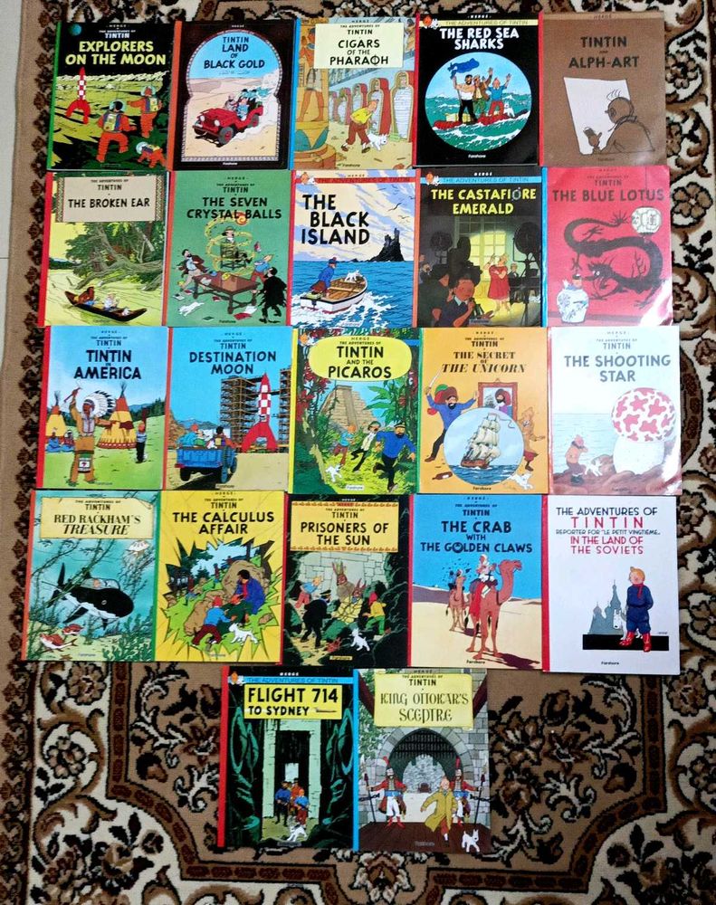 Tintin Collection: Adventures Await!