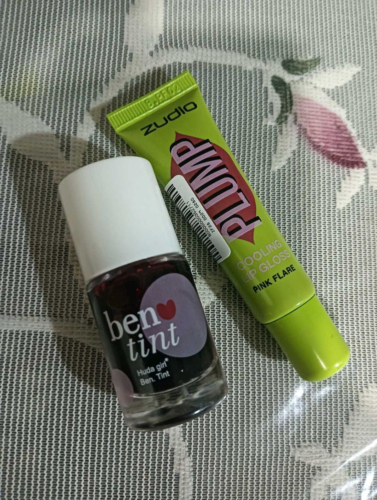 Ben Tint &amp; Plumping Lip Gloss Combo