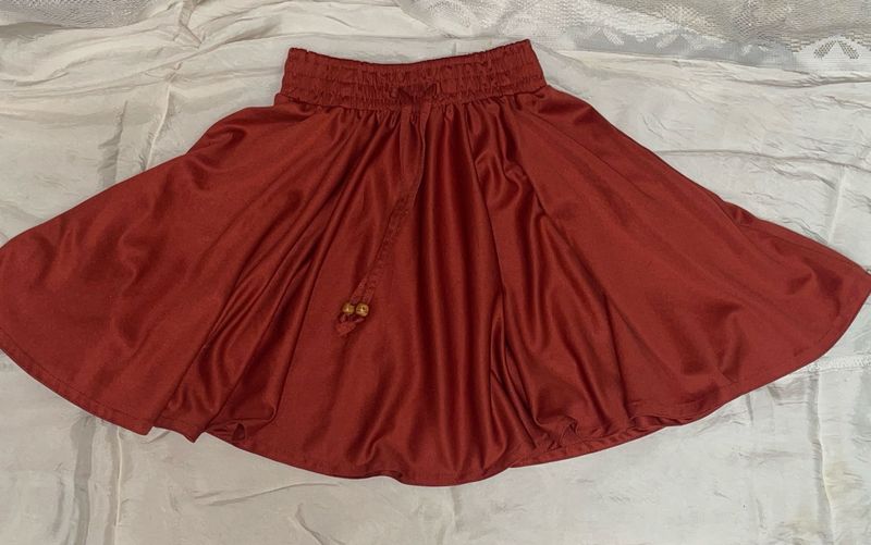 Rust Skirt - Flowy and Comfortable