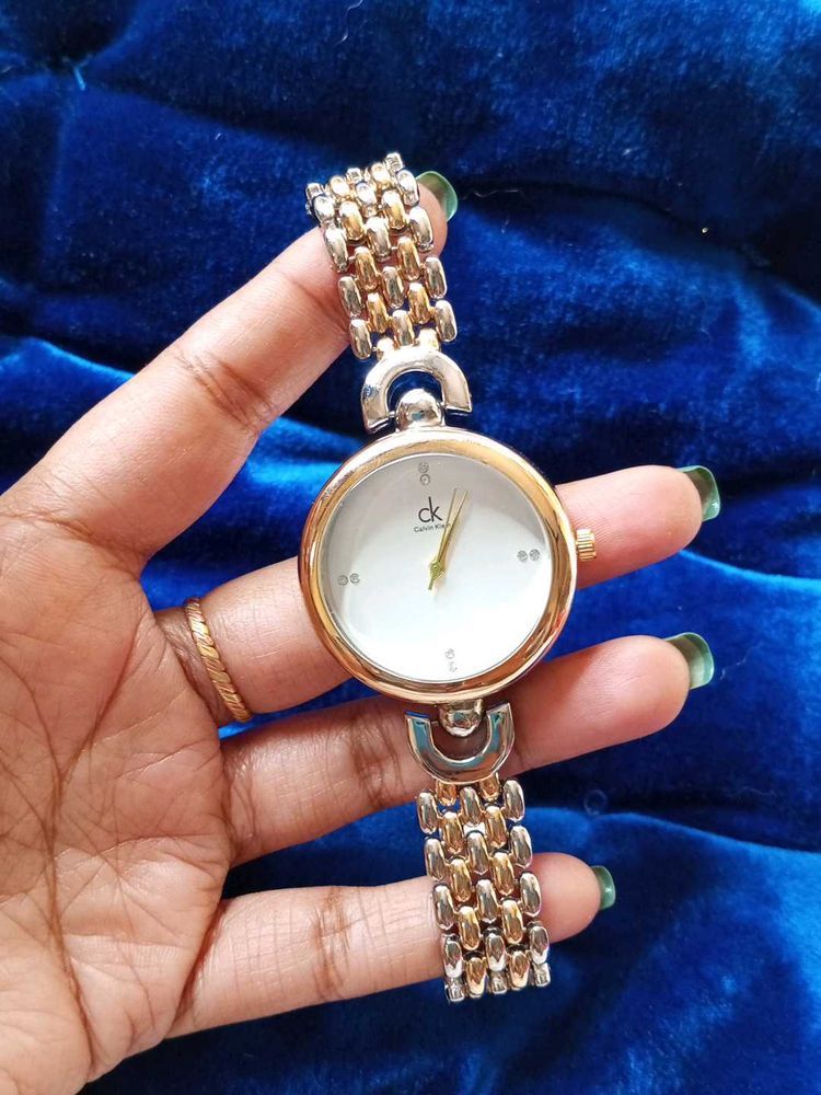 CK Women&#39;s Two-Tone Bracelet Watch