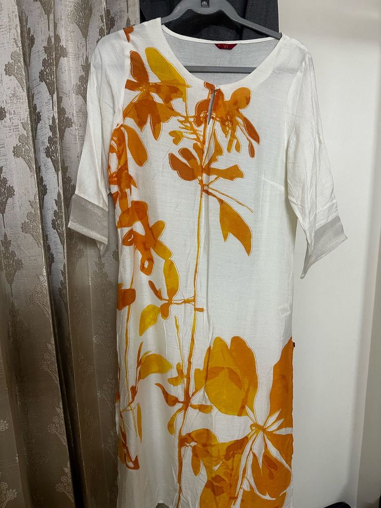 Floral Print Kurta