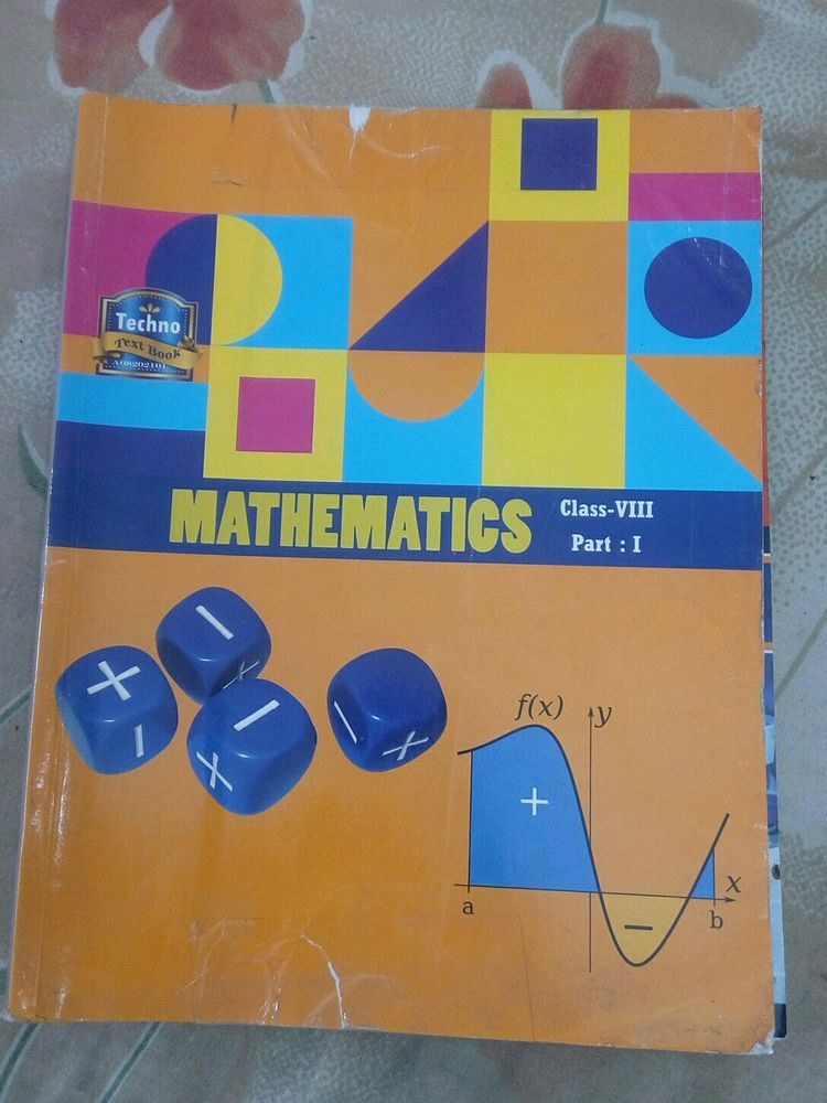 Class 8 Techno Books Maths, Physics And Chemistry