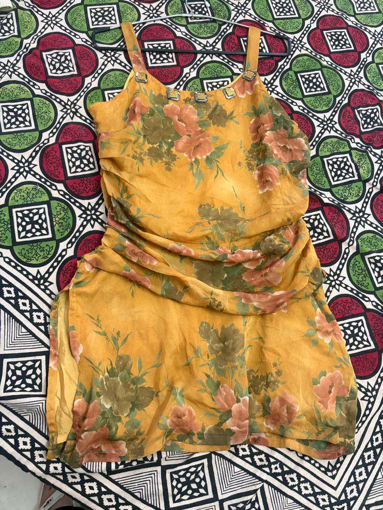 Floral Print Dress u can use as a top