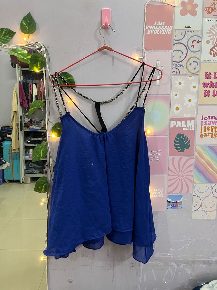 Navy Blue Top