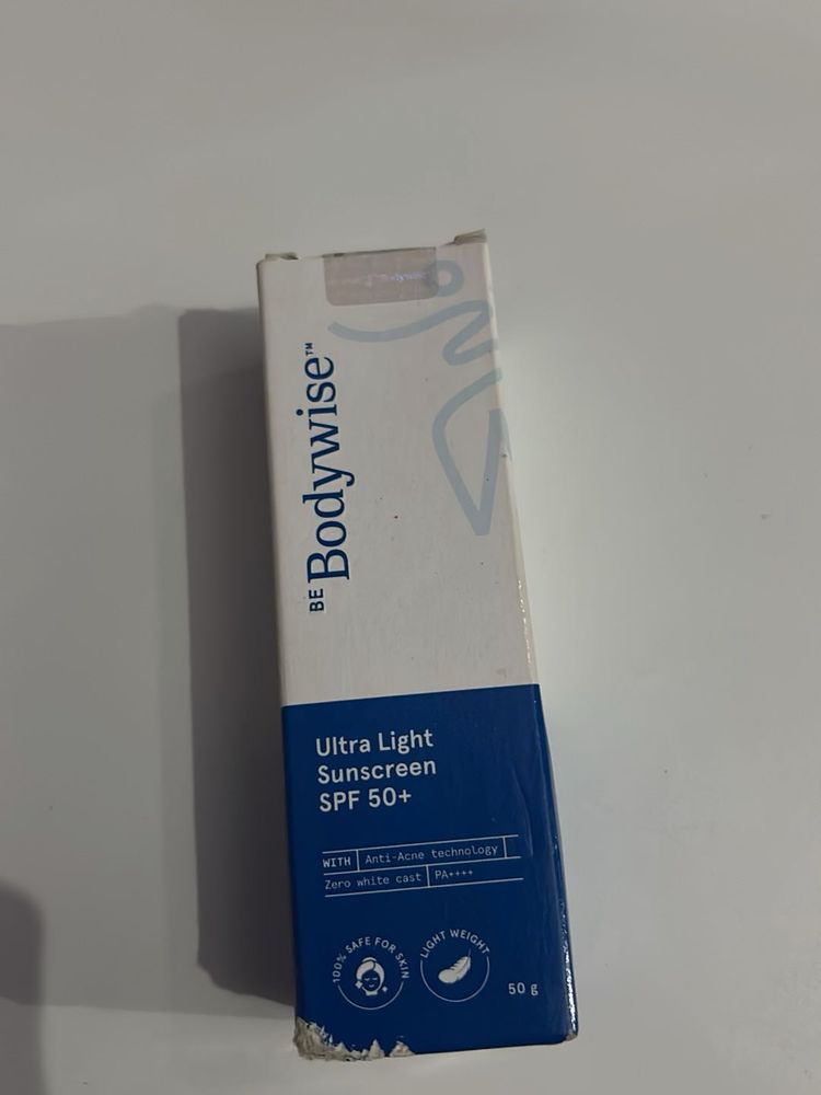 Bodywise Ultra Light SPF 50+ Sunscreen