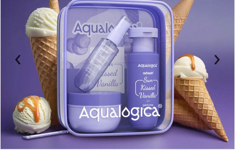 Aqualogica Sun Kissed Vanilla Set