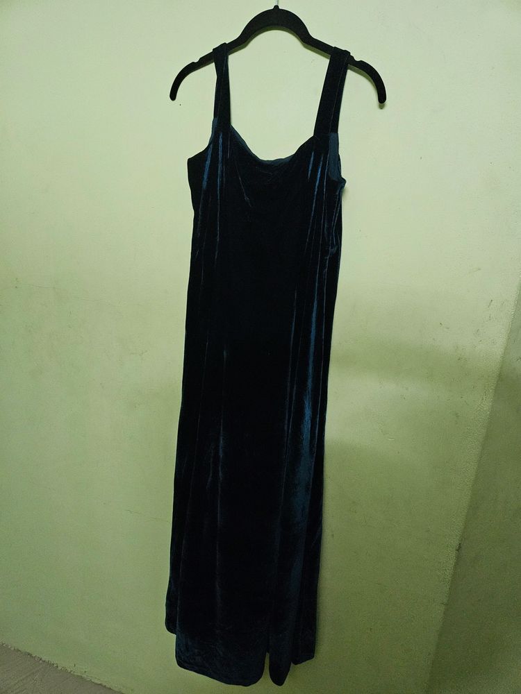 CODE VELVET MAXI DRESS