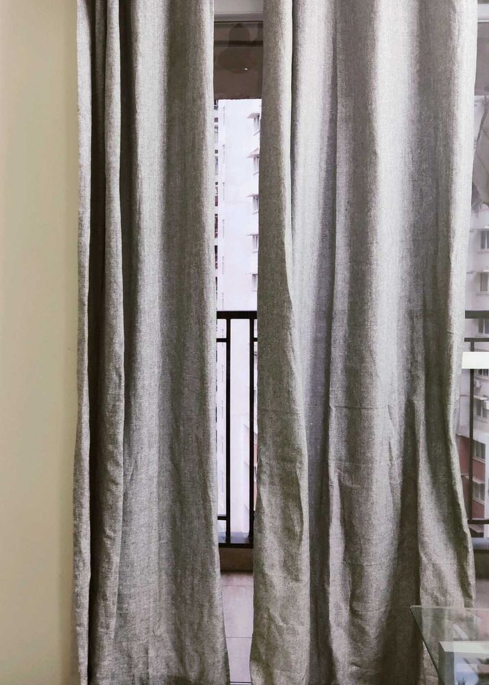 Opaque Door Curtains