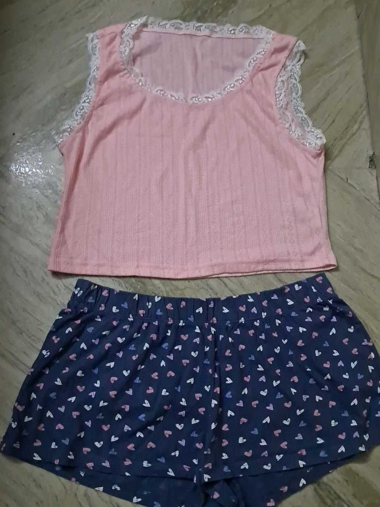 Combo  Of Imported Fabric Top  N  Short