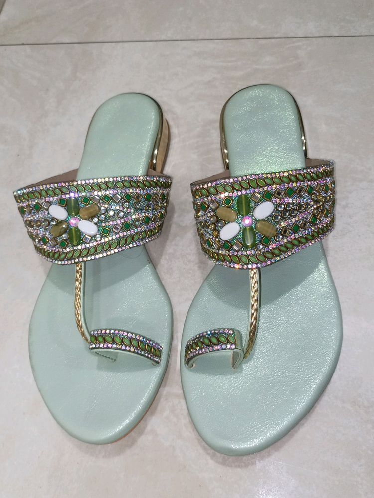 Partywear Flat Sandal