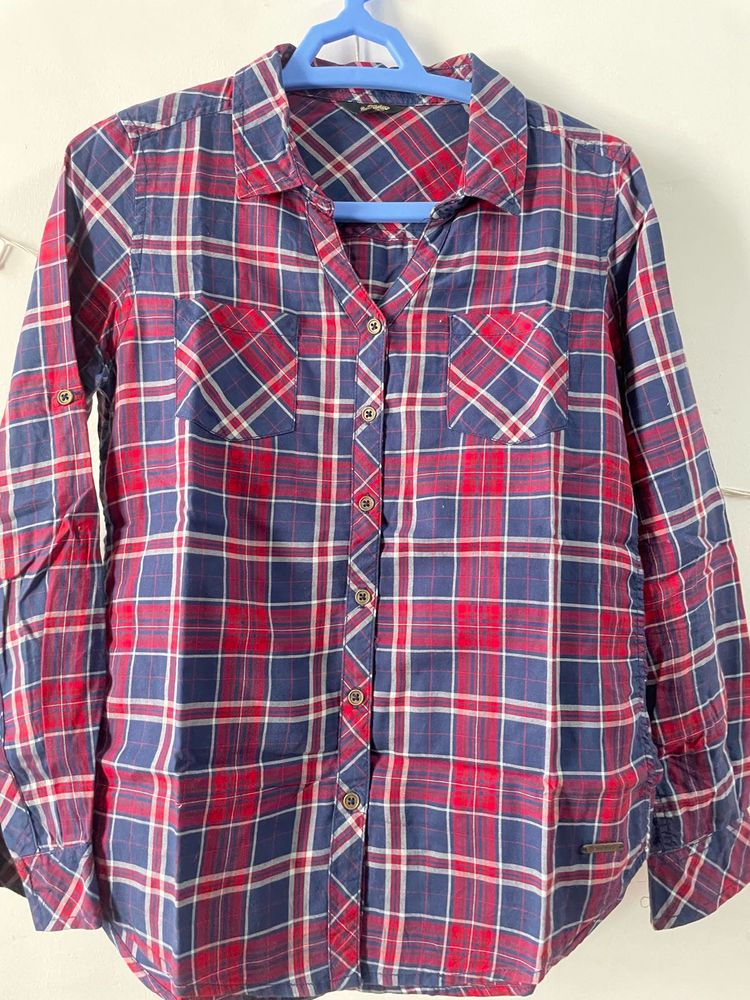 Checked Casual Shirt