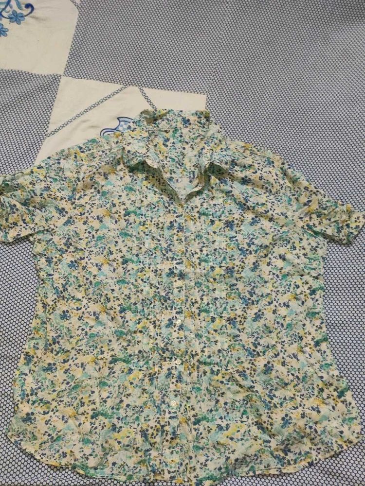 Floral Print Shirt