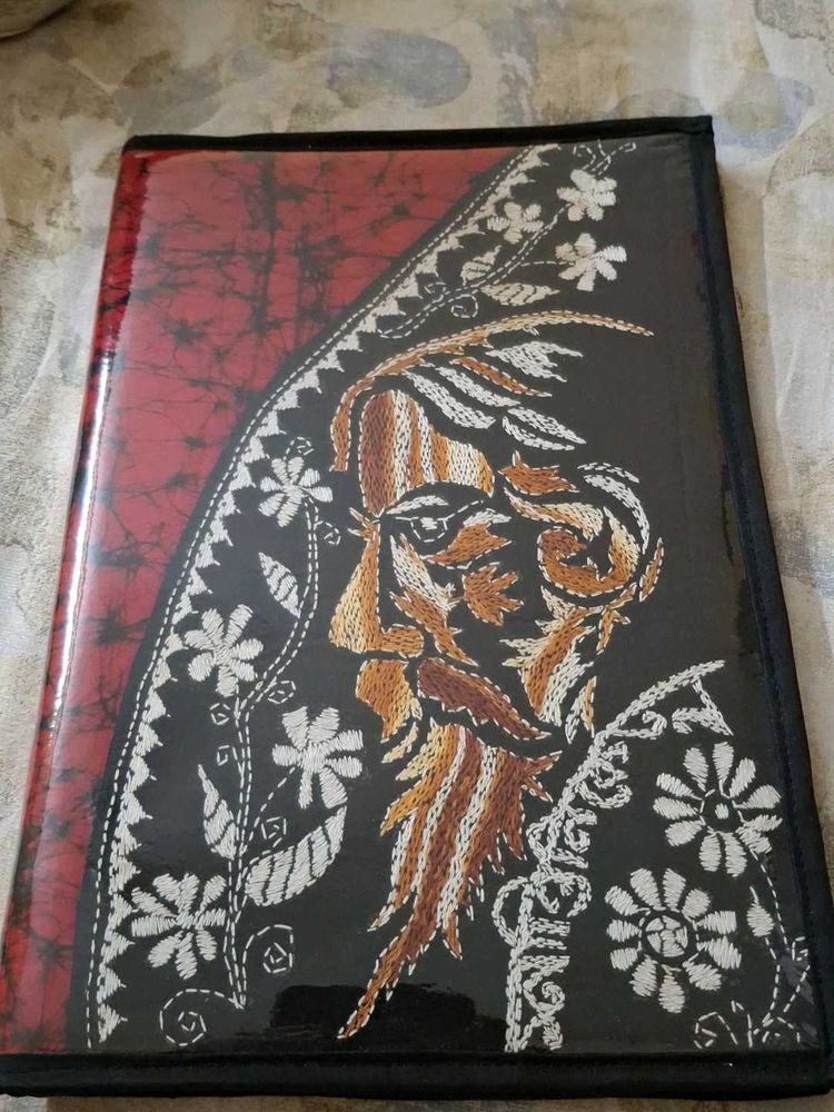 Batik Cotton File With Zipper