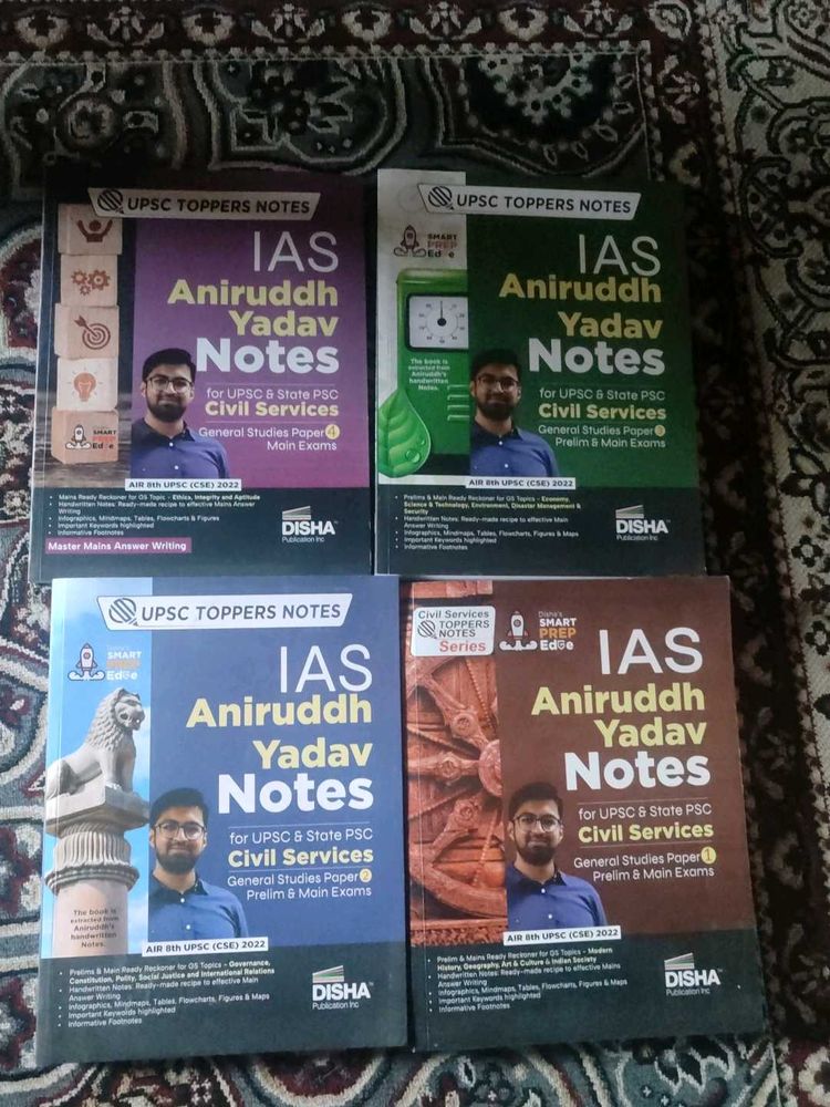 IAS Aniruddh Yadav Notes Set