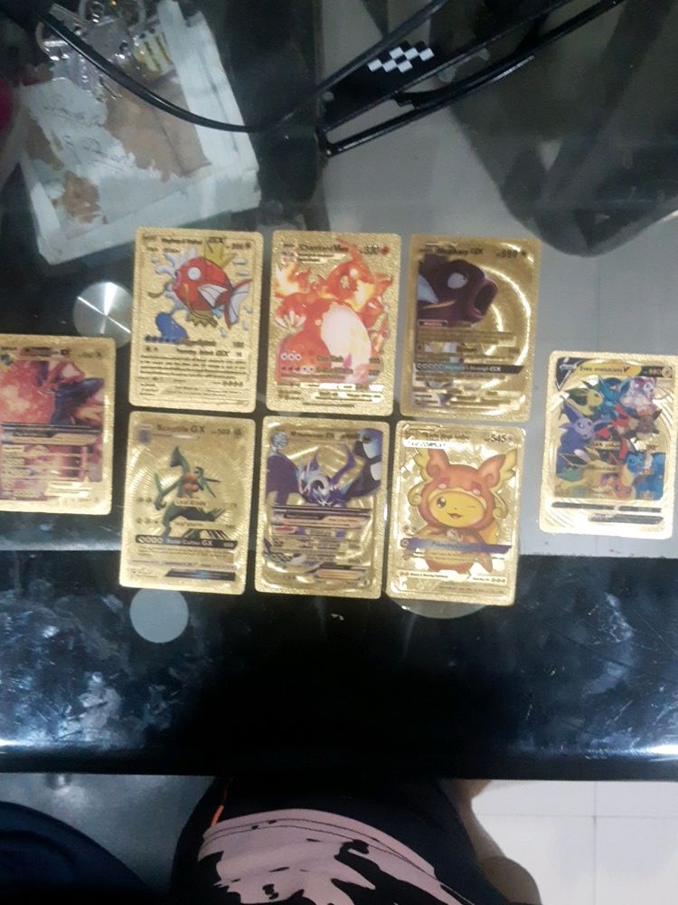 Rare Golden Pokemon Cards Charizard Tag Team
