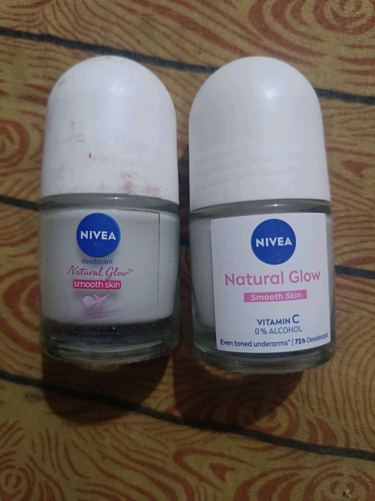 Nivea Natural Glow Deodorant combo 2