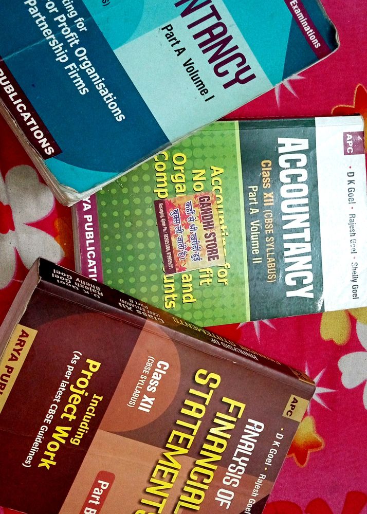 12th Accounts All Volune Books