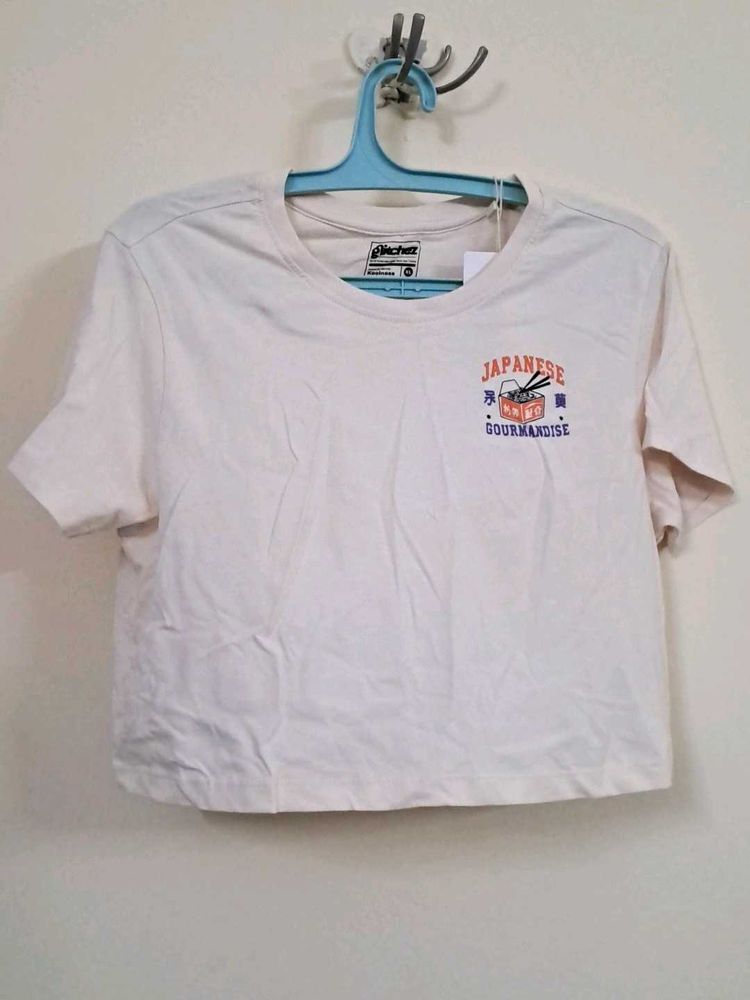 Cute Graphic Crop Top
