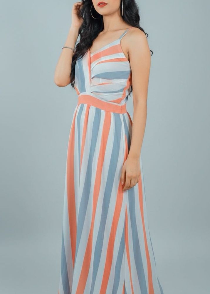 Striped Maxi Sundress