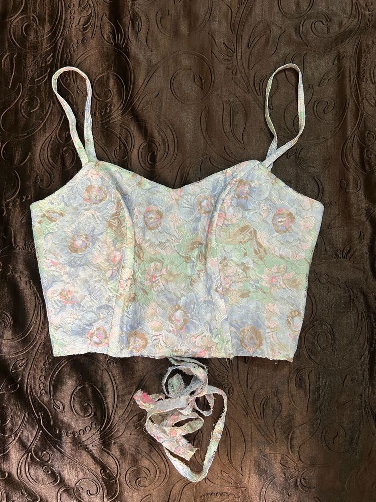 Wired Corset Top𐙚